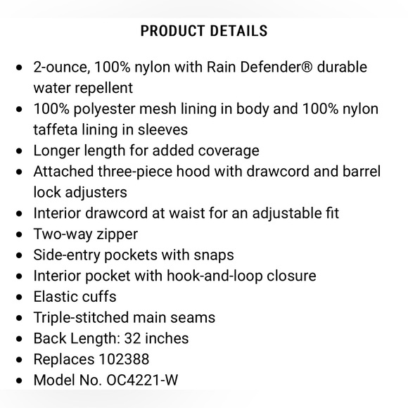 Carhartt Weather Coat - Picture 7 of 7